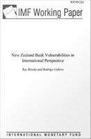 Book cover of New Zealand Bank Vulnerabilities in International Perspective