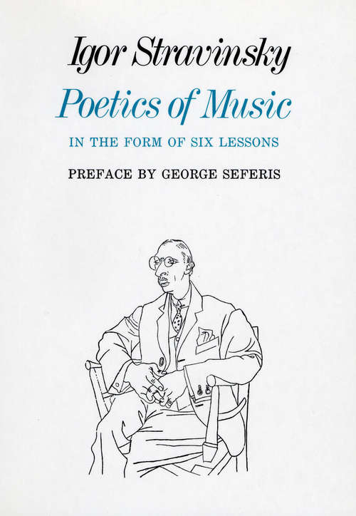 Book cover of Poetics of Music