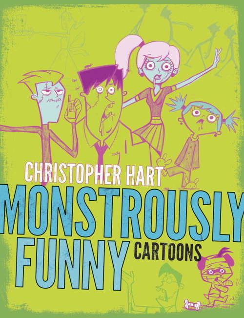 Book cover of Monstrously Funny Cartoons