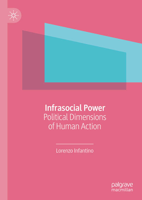 Book cover of Infrasocial Power: Political Dimensions of Human Action (1st ed. 2020)