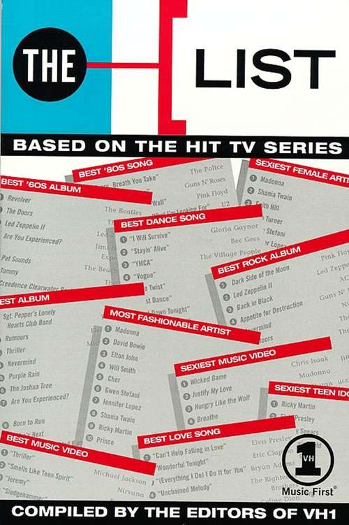 Book cover of VH1: The List