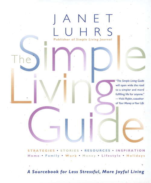Book cover of The Simple Living Guide