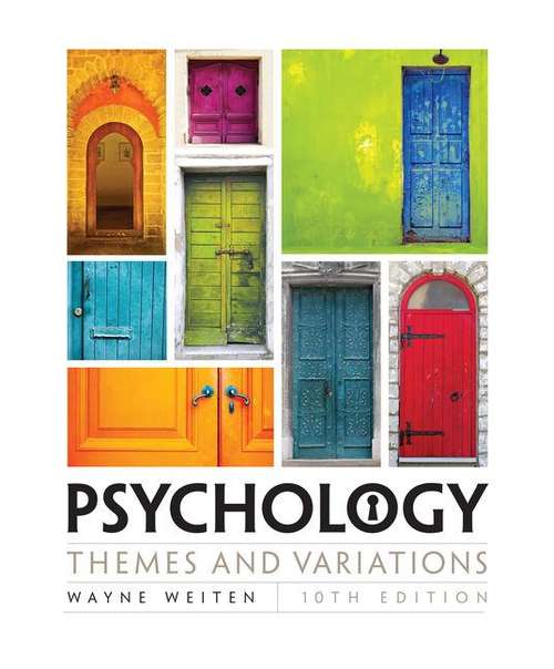 Book cover of Psychology: Themes And Variations (10)
