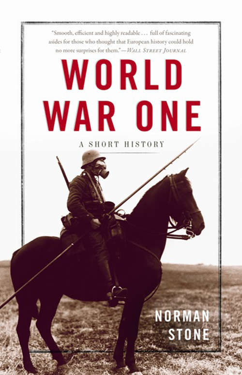 Book cover of World War One $ A Short History: A Short History