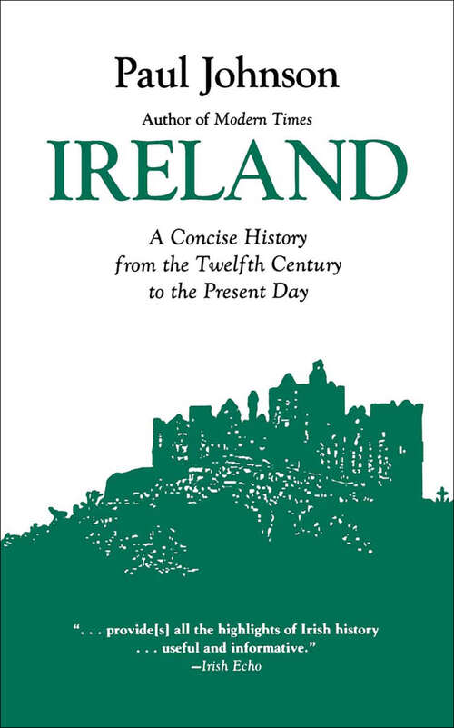 Book cover of Ireland: A History from the Twelfth Century to the Present Day