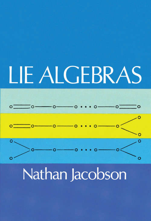 Book cover of Lie Algebras (Dover Books on Mathematics)