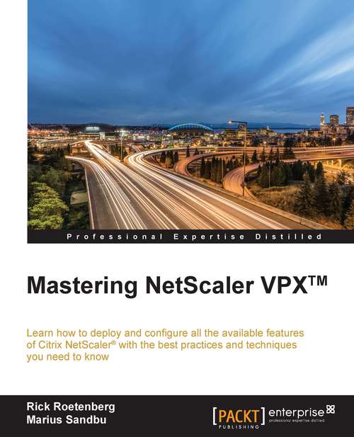 Book cover of Mastering NetScaler VPX™