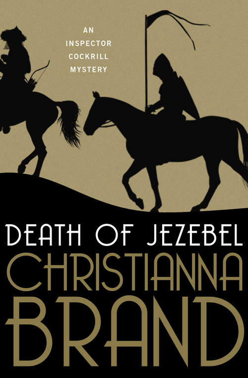 Book cover of Death of Jezebel (The Inspector Cockrill Mysteries #4)