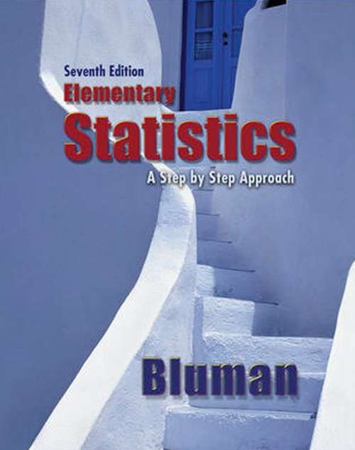 Book cover of Elementary Statistics: A Step by Step Approach