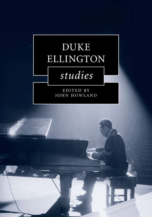 Book cover of Duke Ellington Studies