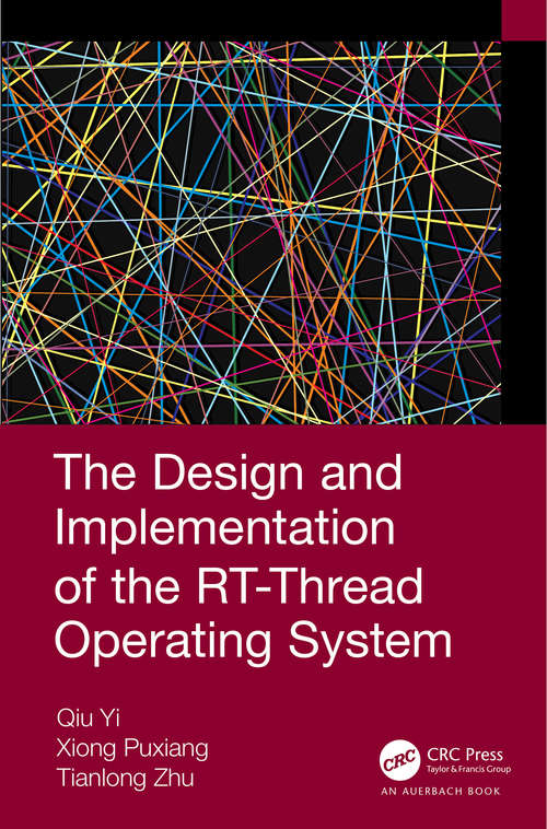Book cover of The Design and Implementation of the RT-Thread Operating System