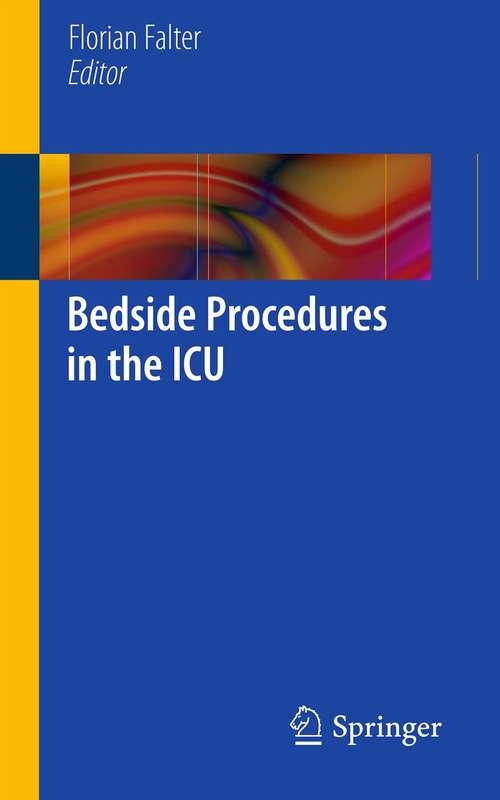 Book cover of Bedside Procedures in the ICU
