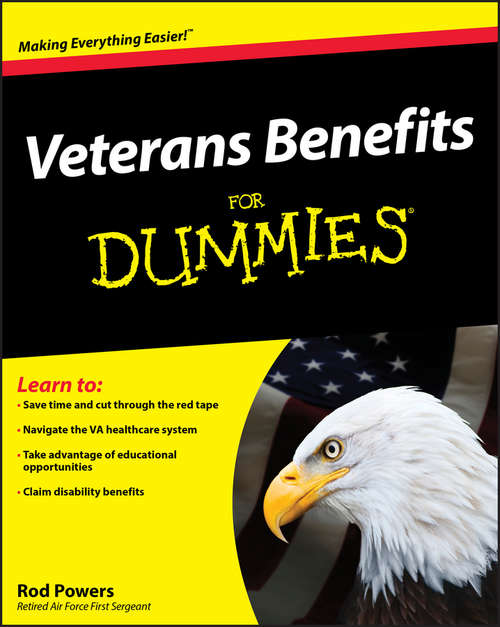 Book cover of Veterans Benefits For Dummies