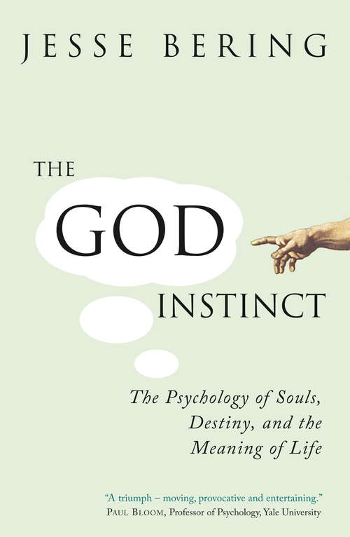 Book cover of The God Instinct: The Psychology of Souls, Destiny and the Meaning of Life