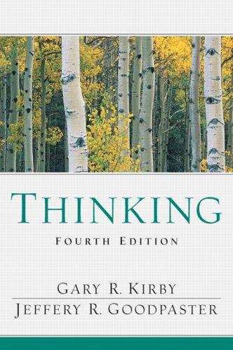 Book cover of Thinking (4th Edition)