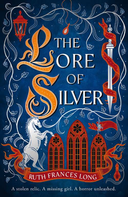 Book cover of The Lore of Silver: The sequel to the thrilling magical heist fantasy, The Book of Gold, from the Feral Gods Trilogy. (The Feral Gods #2)