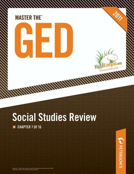 Book cover of Master the GED: Chapter 7 of 16