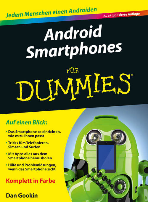 Book cover of Android Smartphones für Dummies