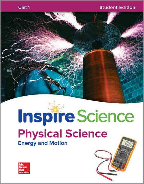 Book cover of Inspire Science, Unit 1: Physical Science, Energy and Motion