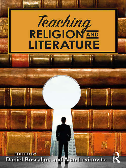 Book cover of Teaching Religion and Literature