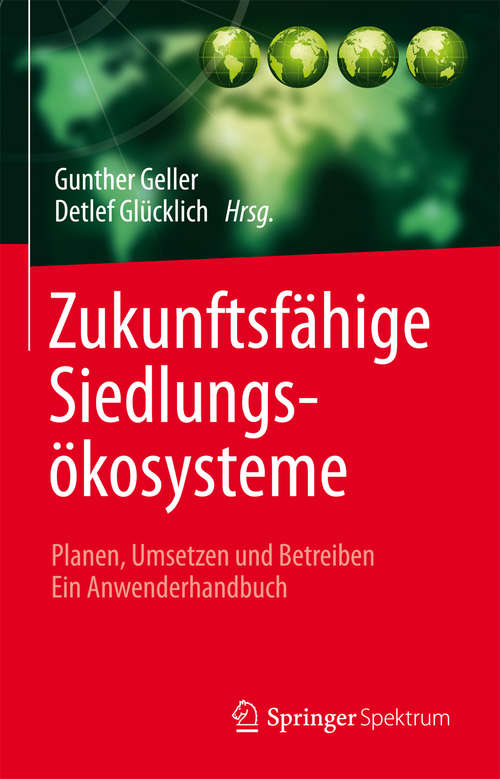Book cover of Zukunftsfähige Siedlungsökosysteme
