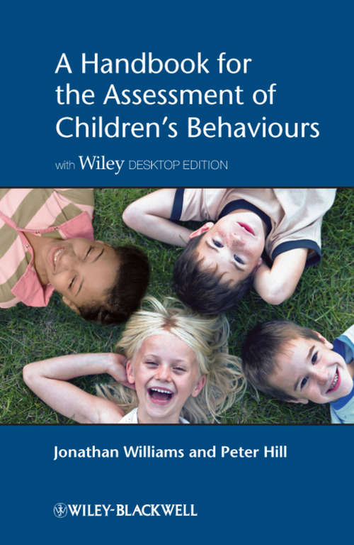Book cover of A Handbook for the Assessment of Children's Behaviours