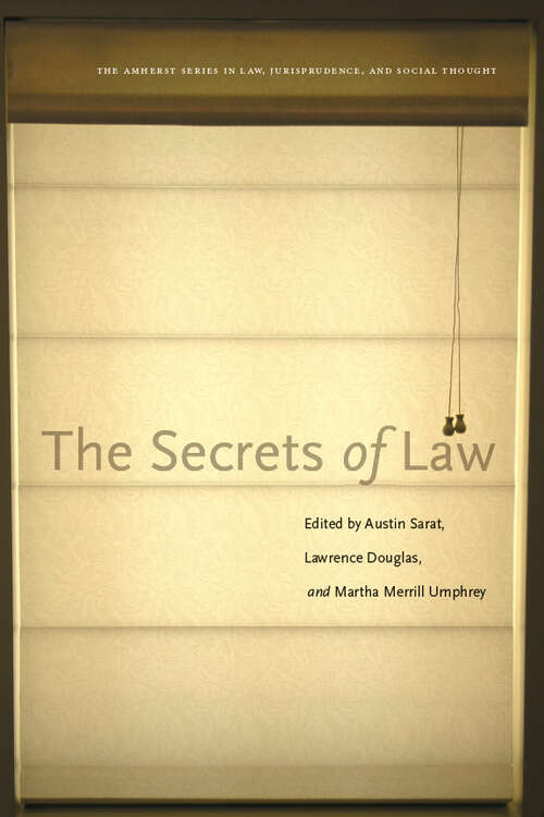Book cover of The Secrets of Law