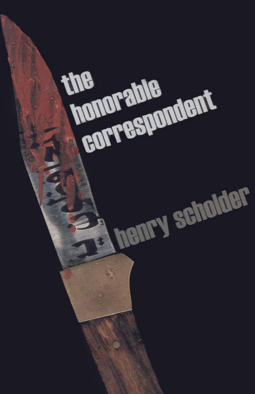 Book cover of The Honorable Correspondent
