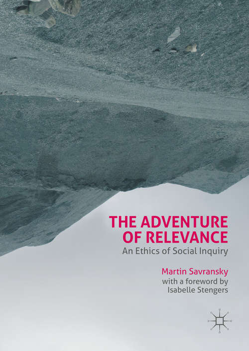 Book cover of The Adventure of Relevance