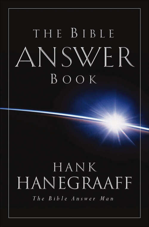 Book cover of The Bible Answer Book (Answer Book Ser.)