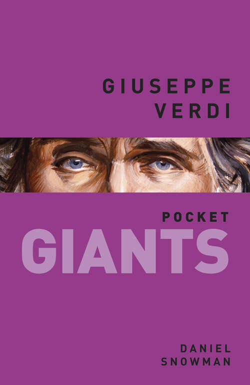 Book cover of Giuseppe Verdi: pocket GIANTS