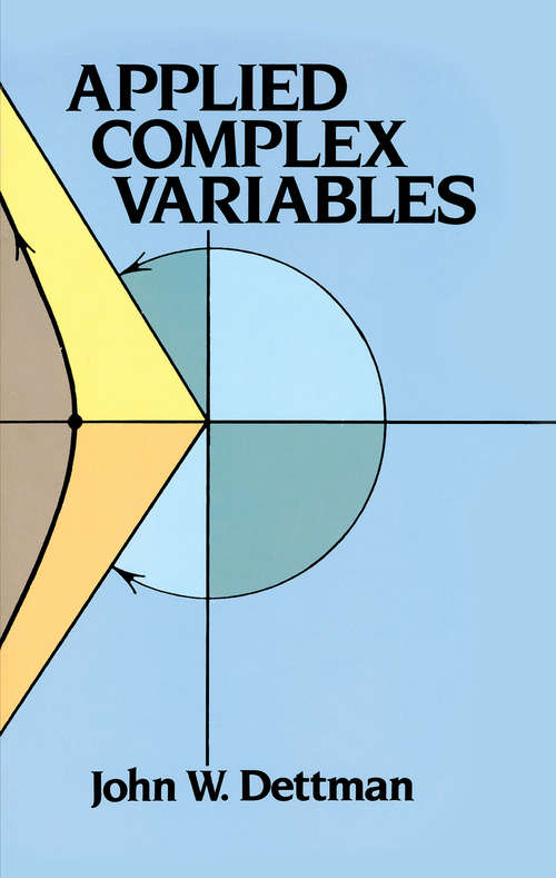 Book cover of Applied Complex Variables
