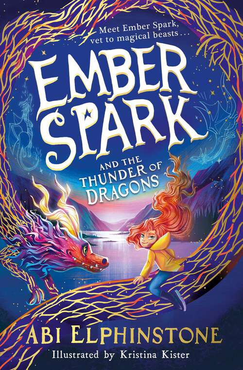 Book cover of Ember Spark and the Thunder of Dragons (Ember Spark #1)