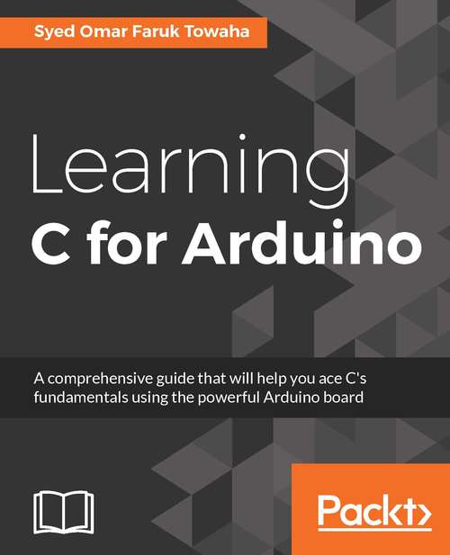 Book cover of Learning C for Arduino