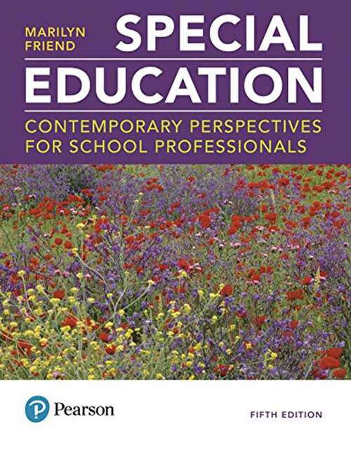 Book cover of Special Education: Contemporary Perspectives For School Professionals (Fifth Edition)