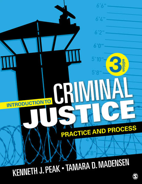 Book cover of Introduction to Criminal Justice: Practice and Process