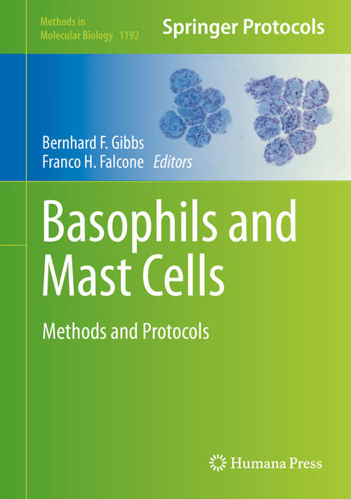 Book cover of Basophils and Mast Cells