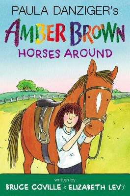 Book cover of Amber Brown Horses Around (Amber Brown #12)