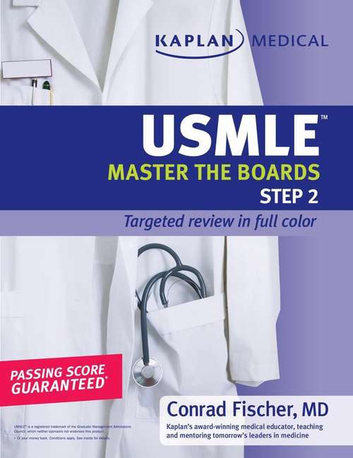 Book cover of Kaplan Medical USMLE: Master The Boards (Step 2 Ck)