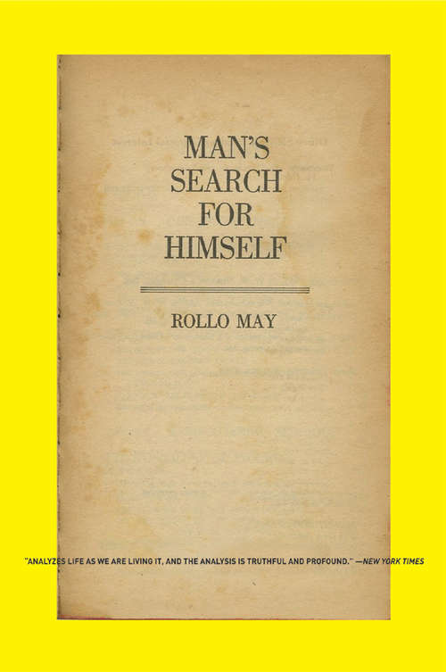Book cover of Man's Search for Himself