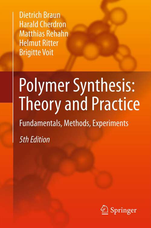 Book cover of Polymer Synthesis: Fundamentals, Methods, Experiments