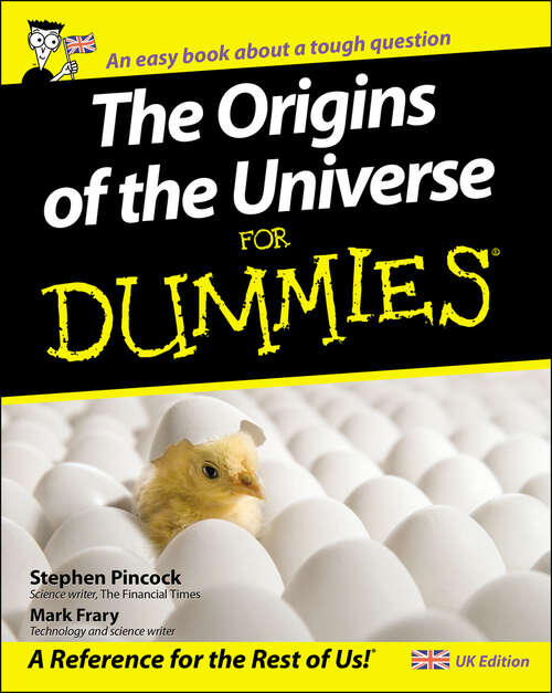 Book cover of The Origins of the Universe for Dummies