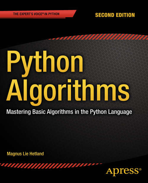 Book cover of Python Algorithms