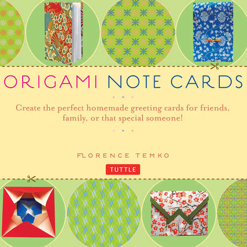 Book cover of Origami Note Cards