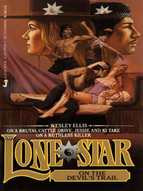 Book cover of Lone Star on the Devil's Trail (Lone Star #20)
