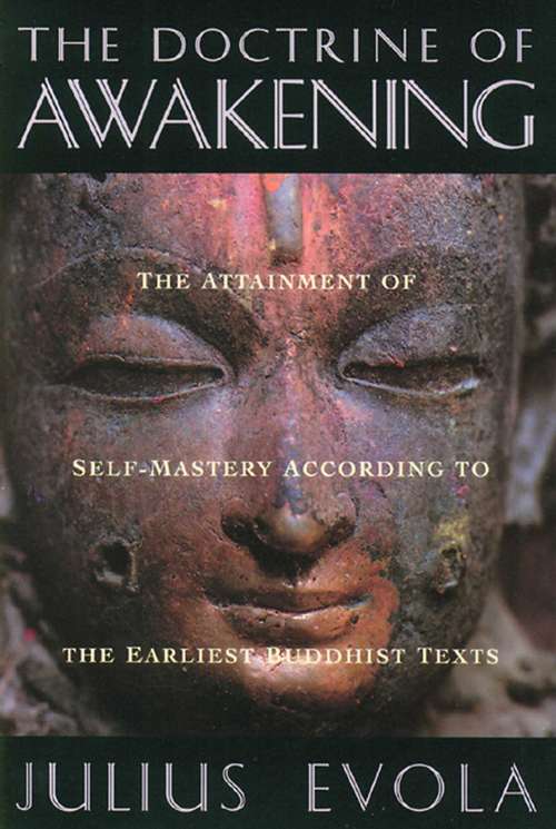 Book cover of The Doctrine of Awakening: The Attainment of Self-Mastery According to the Earliest Buddhist Texts