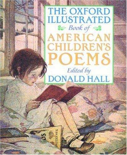 Book cover of The Oxford Illustrated Book of American Children's Poems