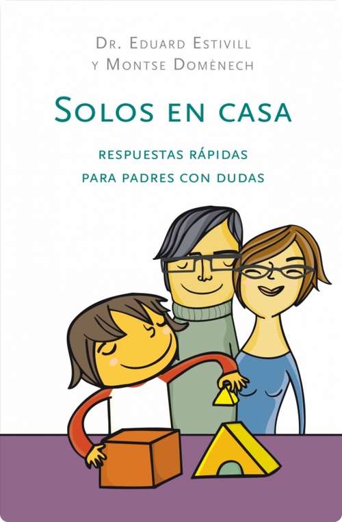 Book cover of Solos en casa
