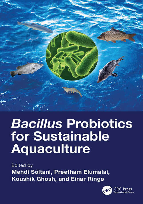 Book cover of Bacillus Probiotics for Sustainable Aquaculture