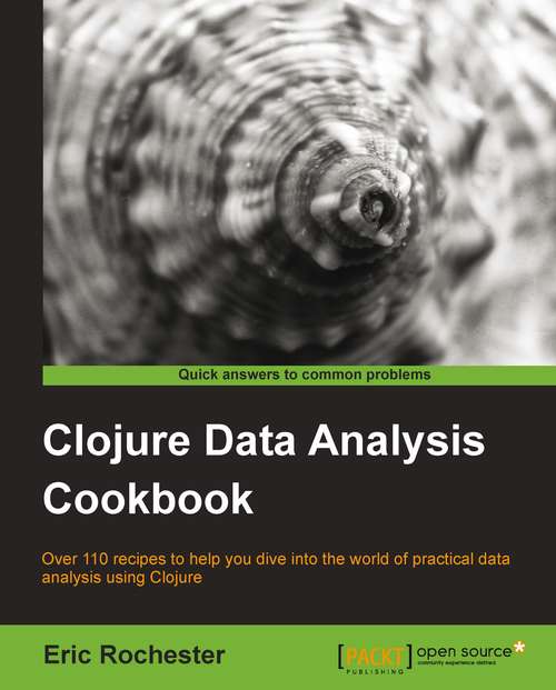 Book cover of Clojure Data Analysis Cookbook